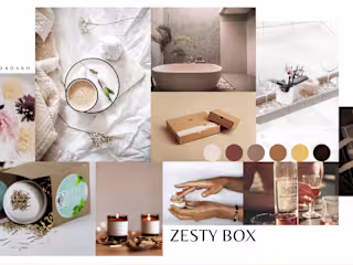 Zesty Box: Crafting a Refreshing Brand Identity for Wellness
