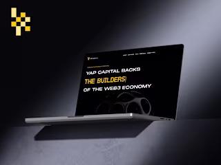 Web3 & Blockchain Lead Generation 3D Landing Page