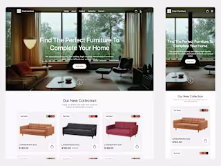 Smart Furniture - Landing Page