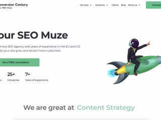 SEO Agency: Web design and development with Webflow and Figma