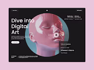 NFT Plato | Digital Art NFT Platform | UI/UX