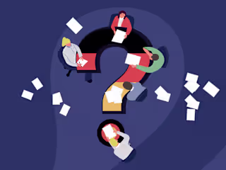 Header illustrations on Behance