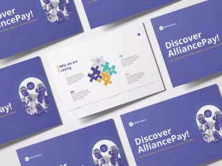 Pitch deck/Presentation design