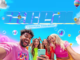 2REAL · Brand and Landing Page Development