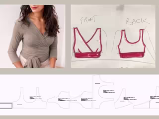 Maternity/feeding Garment design