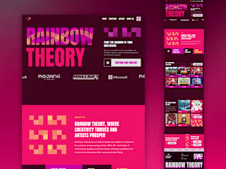 Rainbow Theory • Creative Design and Webflow development