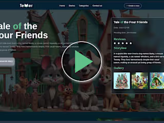 TellerAI - Personalized Storytelling with AI Voice Narration