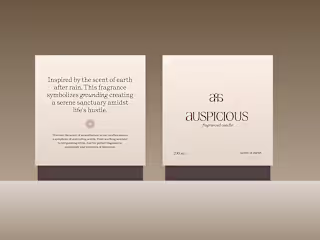 Auspicious Logo & Identity