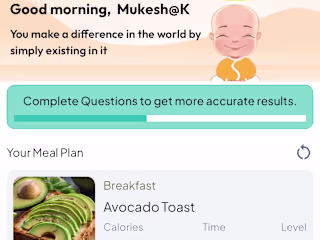 AI based Meal and Exercise Planner