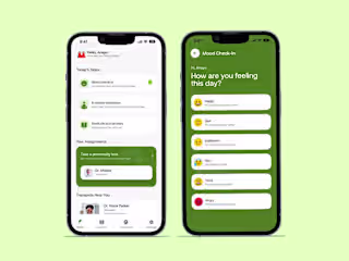 Self Care, Mental Health and Therapy App