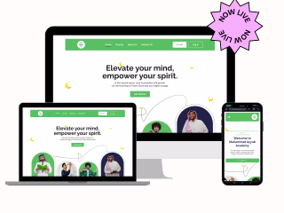 Muhammad Ayyub Academy Landing Page