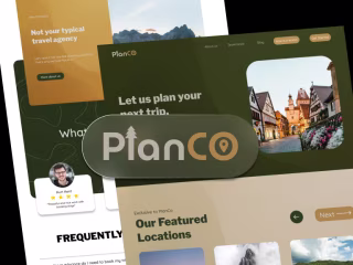 PlanCo Web Design on Behance