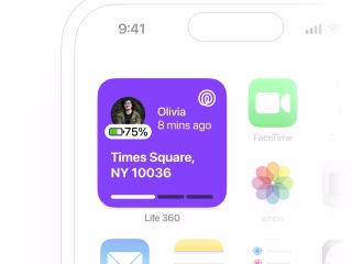 App Widget Concept - Life360 