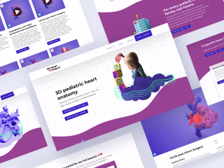 The 3D Heart Project: Website, Branding & Library