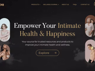 Designed A Responsive Website For Inyou Wellness Brand