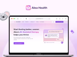 AleaHealth AI-assisted virtual mental health clinic