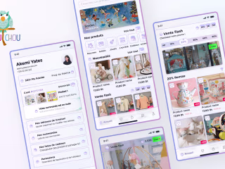 HibouT'chou : kids concept store ecom design app