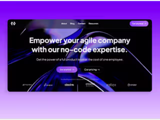 Webflow development for Nexada 