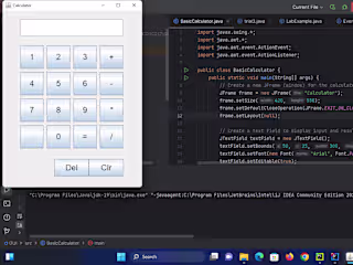 Java Based Calculator with GUI