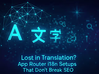 Lost in Translation? App Router i18n Setups That Don't Break SEO