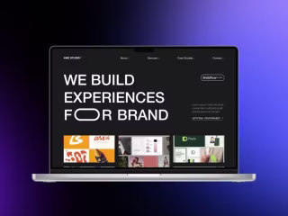 Modern Personal Portfolio Design