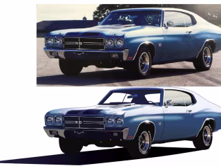 Realistic Car Illustration