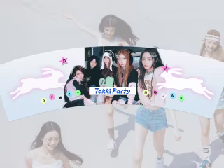 Tokki Party Cup Sleeve Event for Newjeans