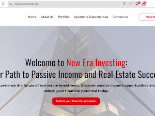 Website Design & Content Development For Real Estate Investment 
