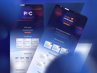 PAC Website Design
