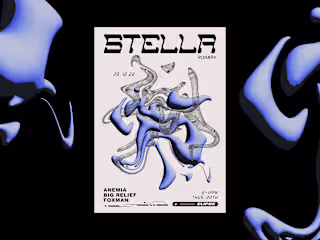 Event poster design
