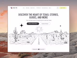 Texas Ten - Web Design