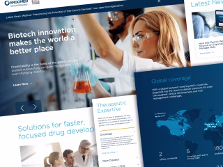 Ergomed Websites and Interactive Tools