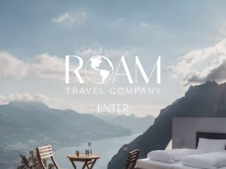 Luxury Travel Agency Logo and Squarespace Website Design