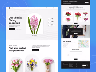 ProFlowers landing page.