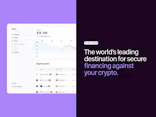 Designing a crypto lending app that raised $5m