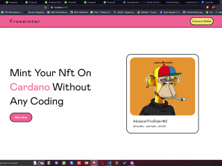 Cardano Nft Minter
