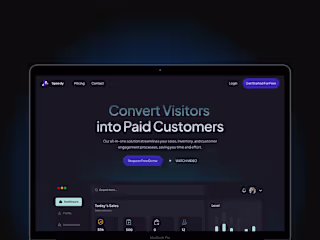 SPEEDY LANDING PAGE