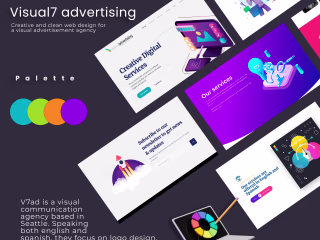 V7AD Creative Agency🎨 (WordPress Web design and development)