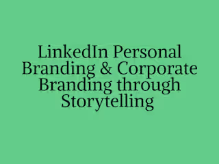 Personal Branding & Corporate Branding 