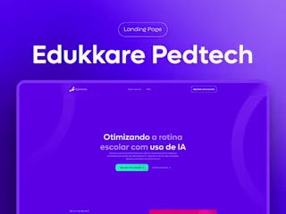 Edukkare // Landing Page