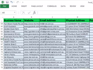 Data Entry for E-commerce Product List