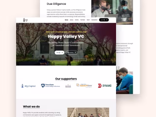 Happy Valley VC Website Design
