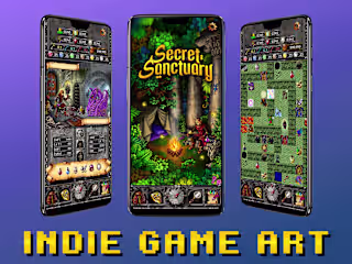 Indie Fantasy Mobile Game Art