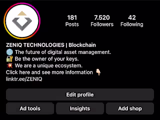 ZENIQ TECHNOLOGIES | Blockchain — Marketing Manager