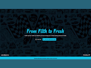 Mr. O Fresh Landing Page