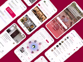 UI/UX Design: Rommie app