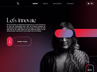 Responsive landing page