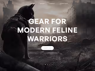 E-Commerce Template Design