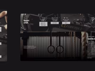 CrossFit membership website - Framer Template