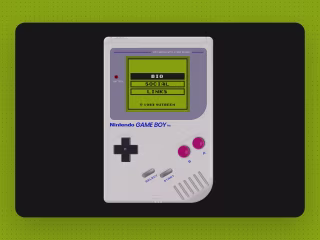 Gameboy – Framer Concept Interactive Micro Website